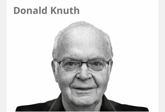 DONALD KNOTH
