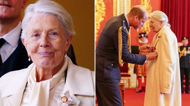 Receives Damehood from Prince William