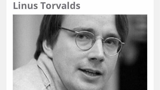 LINUS TORVALDS