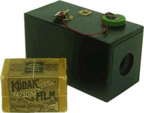 George Eastman invented the first Kodak camera
