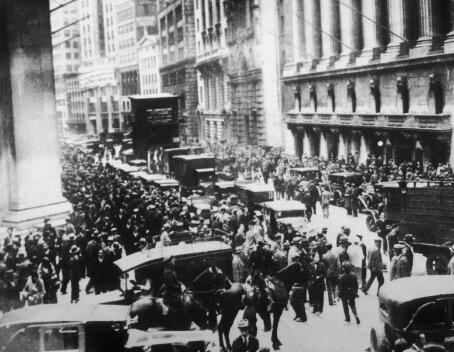 Stock Market Crash Begins Great Depression