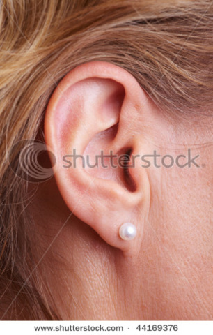 Got my ears pierced