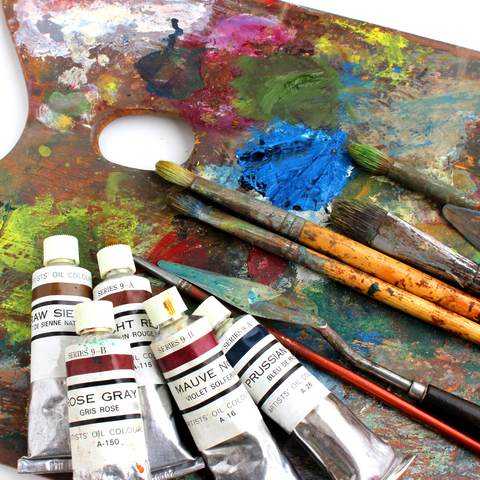 Invenzione tubetti di colore