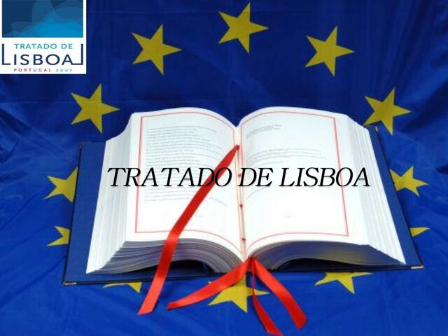 Se firma el Tratado de Lisboa