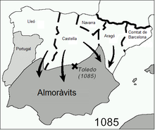 Invasió dels almoràvits.