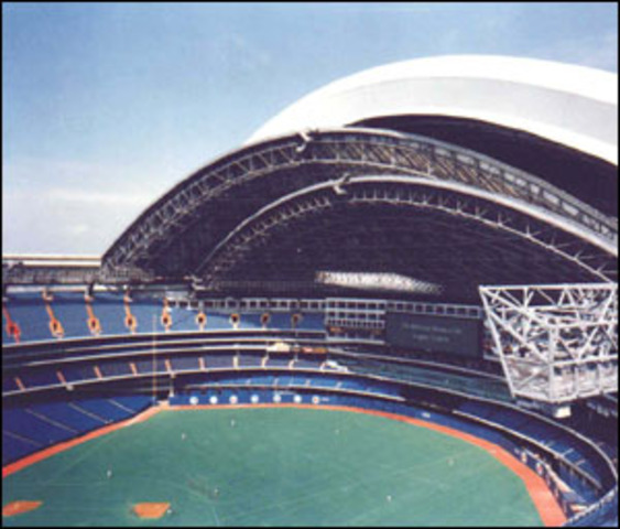 First Retractable Roof Stadium