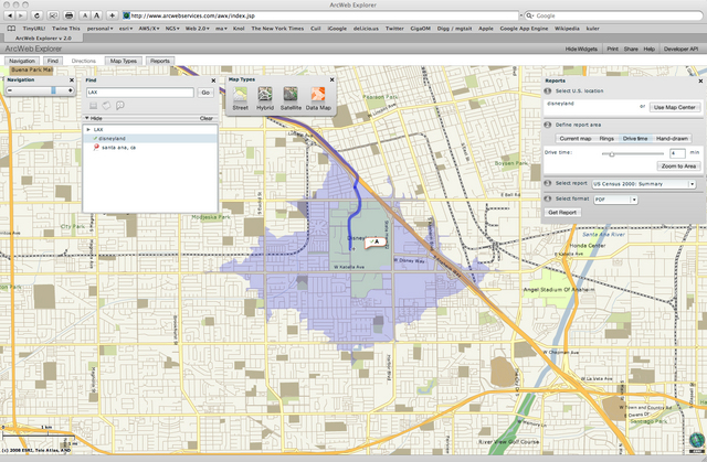 ArcWeb Explorer V 1.0/2.0