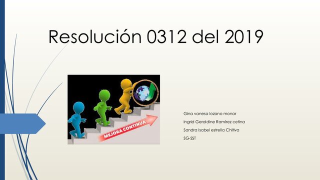 RESOLUCION 0312 DE 2019