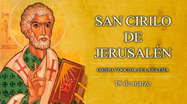 San Cirilo de Jerusalén (+386)