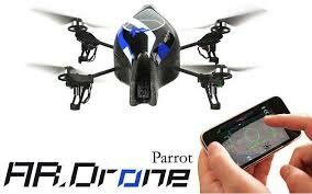 Primer dron controlado por un telefono.