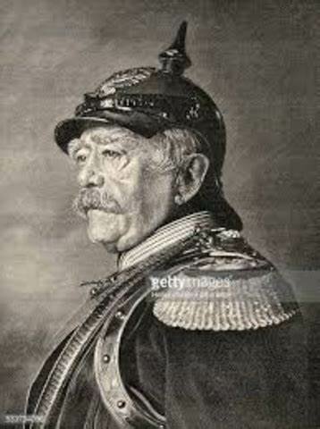 Otto Bismarck I Fue el que dio riendas y manejo la unificación alemana