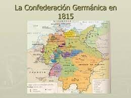 Creación de la Confederación germánica