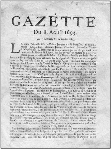 La Gazette de Reunaudot