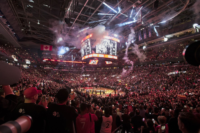 Watching a Raptors NBA Finals Game