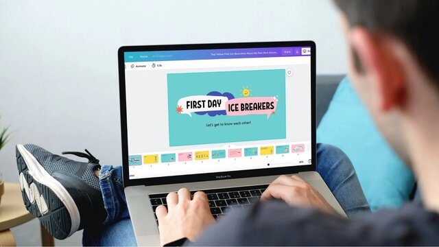 Fulltime using Canva