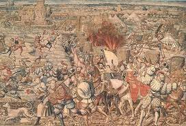 Los franceses abandonan Milán