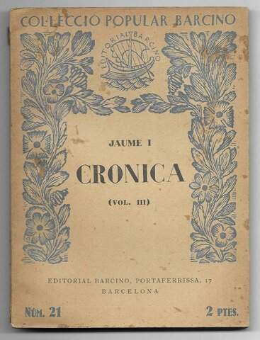 La crònica de Jaume I S XIII