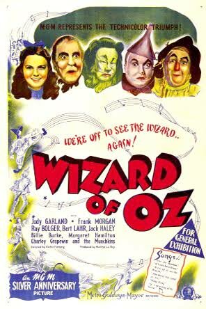 Wizard of Oz Premiers in Movie Theaters