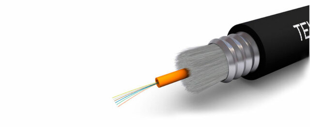 fibra óptica para aminorar la interferencia.