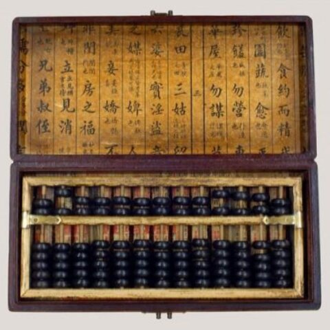 El origen del ábaco está en China