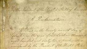 Issuing of the Emancipation Proclamation