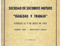 Creación de la primera Sociedad de Socorro Mutuo