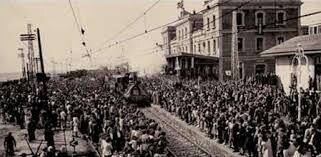Primera Línea de ferrocarril entre Barcelona y Mataró