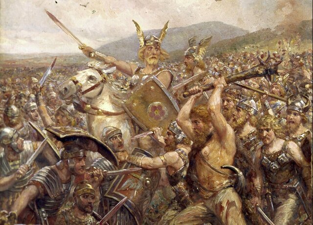 Inizio invasioni barbariche nell'Impero Romano d'Occidente