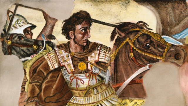 Muere Magno, usurpador del imperio