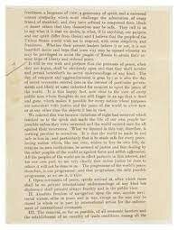 Sociedad de Naciones (propuesta de los Catorce Puntos)