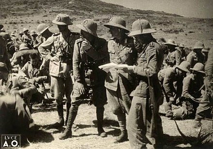 Invasión de Italia y Etiopia