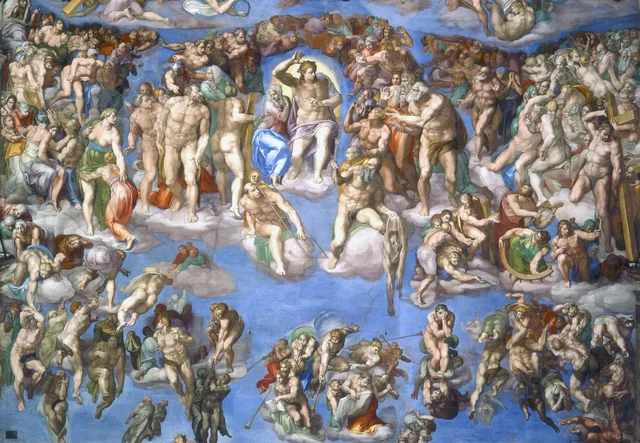 El papa Clemente le encarga el "Juicio final" para el altar de la capilla de la Capilla Sixtina