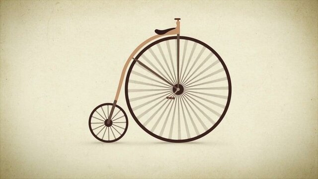 The high wheel bycicle