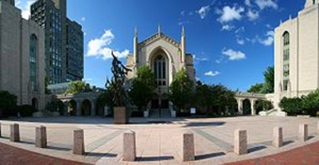 He goes to Boston Univeristy.