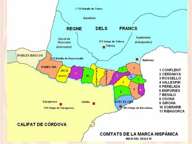 Ocupació de girona pels francs