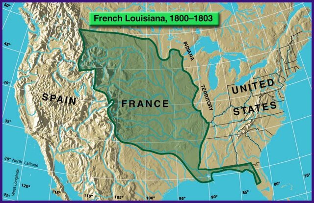 France Claims the Louisiana Territory