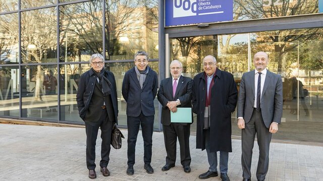 Acte de recepció de l’edifici de Can Jaumandreu