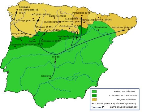 Atac de Barcelona per Almansor 984-985