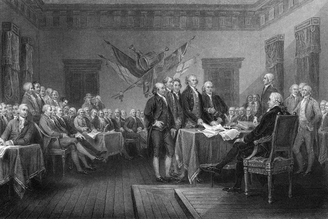 Declaration of Independence adopted