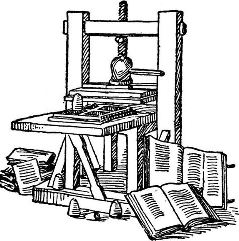 Early Modern English - The printing press