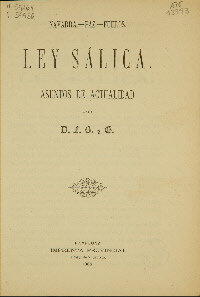 Ley Sálica