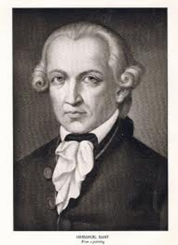 German philosopher Immanuel Kant's birth
