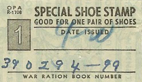 Shoe Rationing