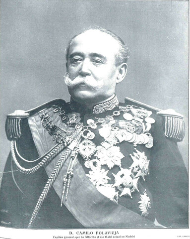 Polavieja dimite como capitán general descontento con Romero Robledo.