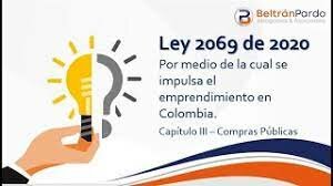 Ley 2069.