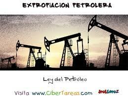 Cambios en la ley petrolera.