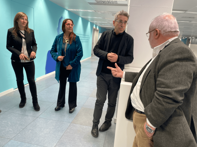 Visita a les instal·lacions del Hub Interdisciplinari de Recerca i Innovació