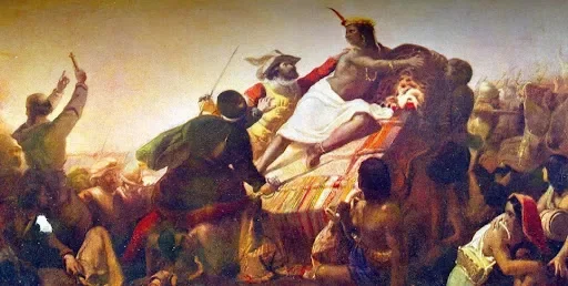 Francisco Pizarro executes the last Inca emperor