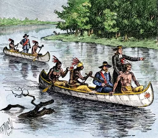 Jacques Marquette & Louis Joliet