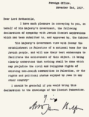 Declaration presented in London
